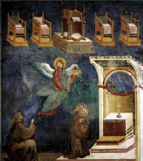 Vision of the Thrones, GIOTTO di Bondone